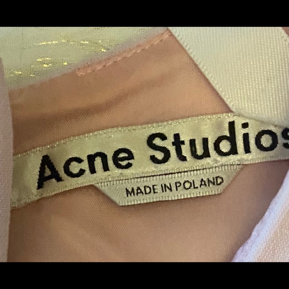 Acne Studios Sleeveless Dusty Rose Lined Top - Picture 5 of 7